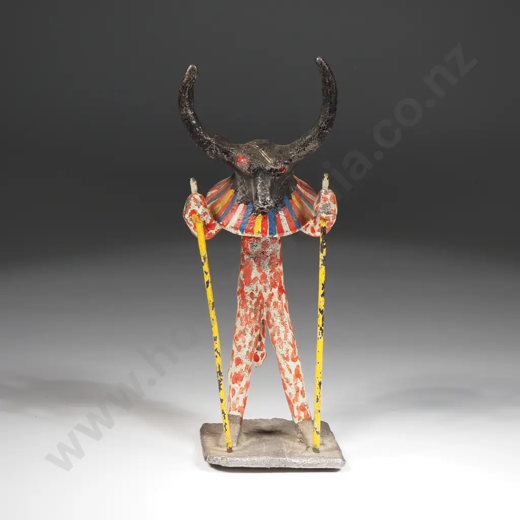 Vintage Folk Art Figurine, Possibly of African Tribal Origin Image 1++