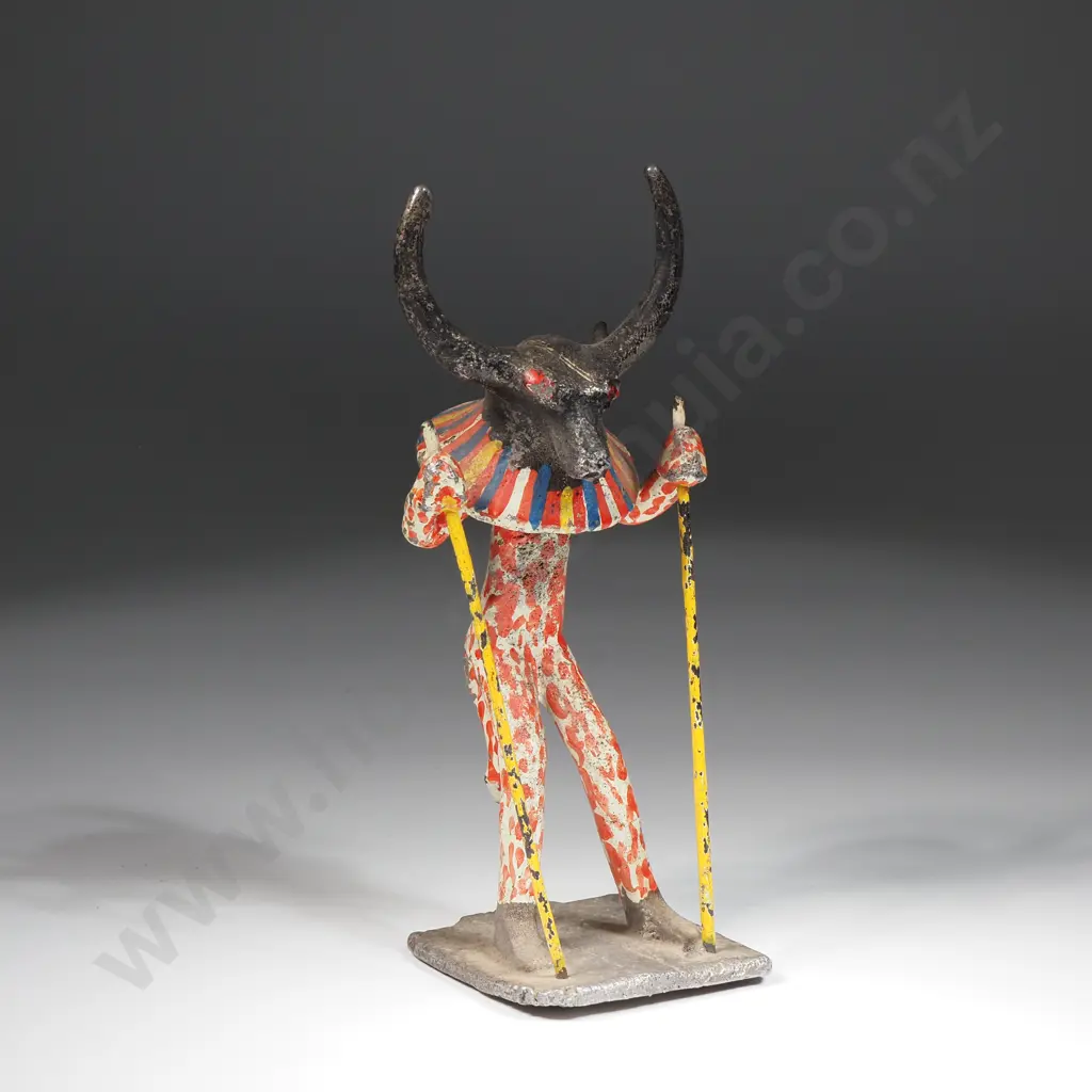 Vintage Folk Art Figurine, Possibly of African Tribal Origin Image 1++