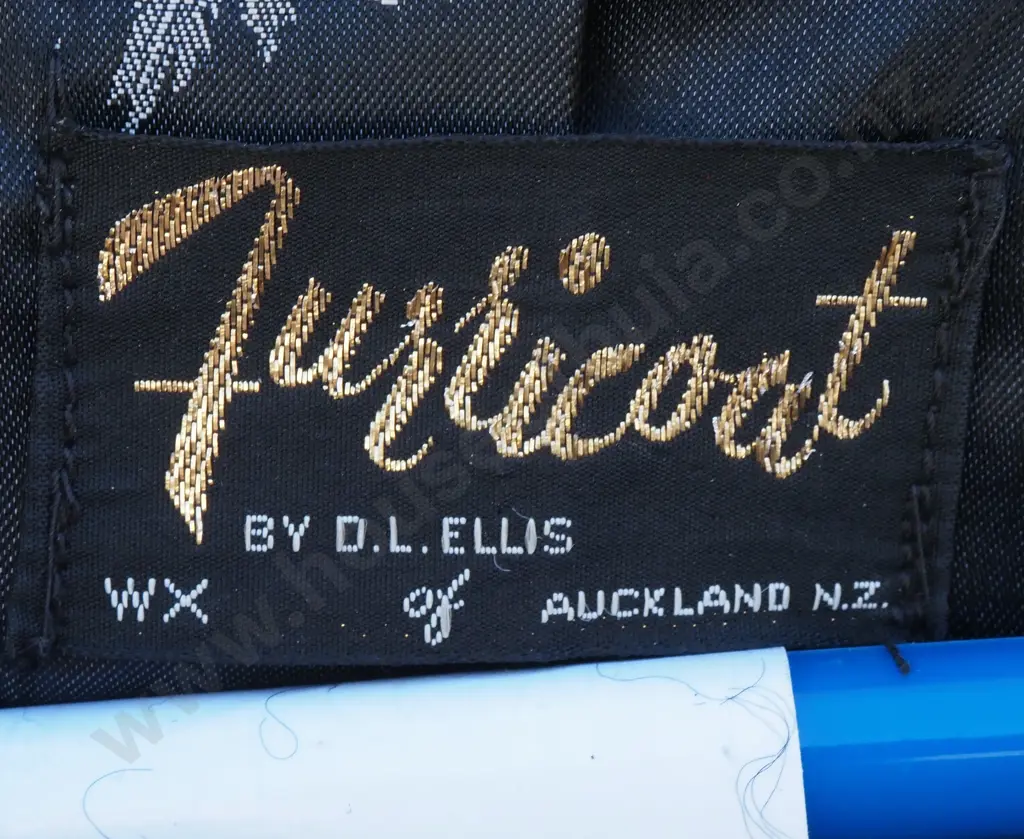 VintageBlack Astrakhan  Persian Lambs Wool Coat with Fur Collar. Mid Length. Furricoat By D.L Ellis Image 1++