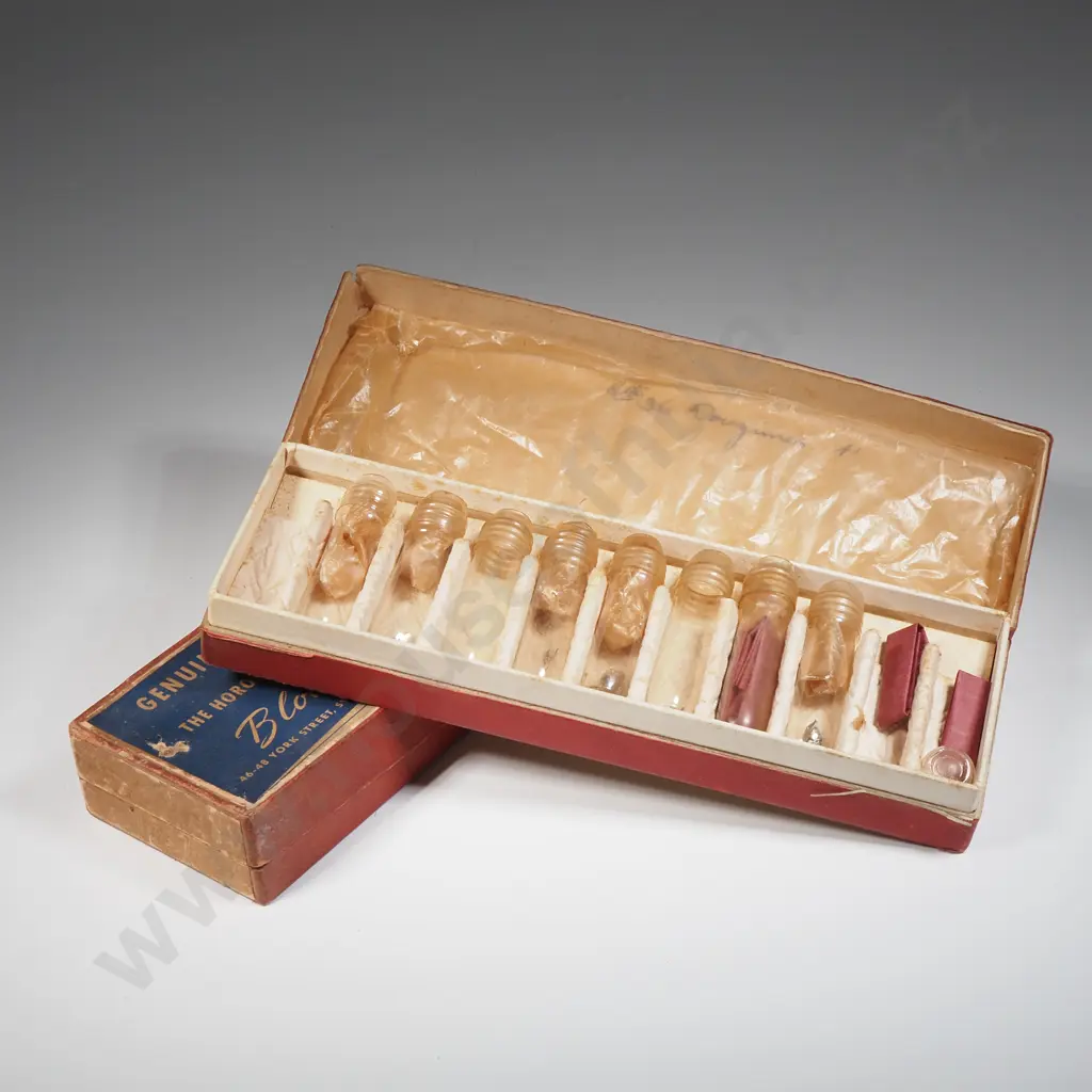 Two Boxes Of Genuine Replacement Parts Selected By The Horological Guild Of Australia Supplied By Bloch & Gerber Ltd  Image 1++