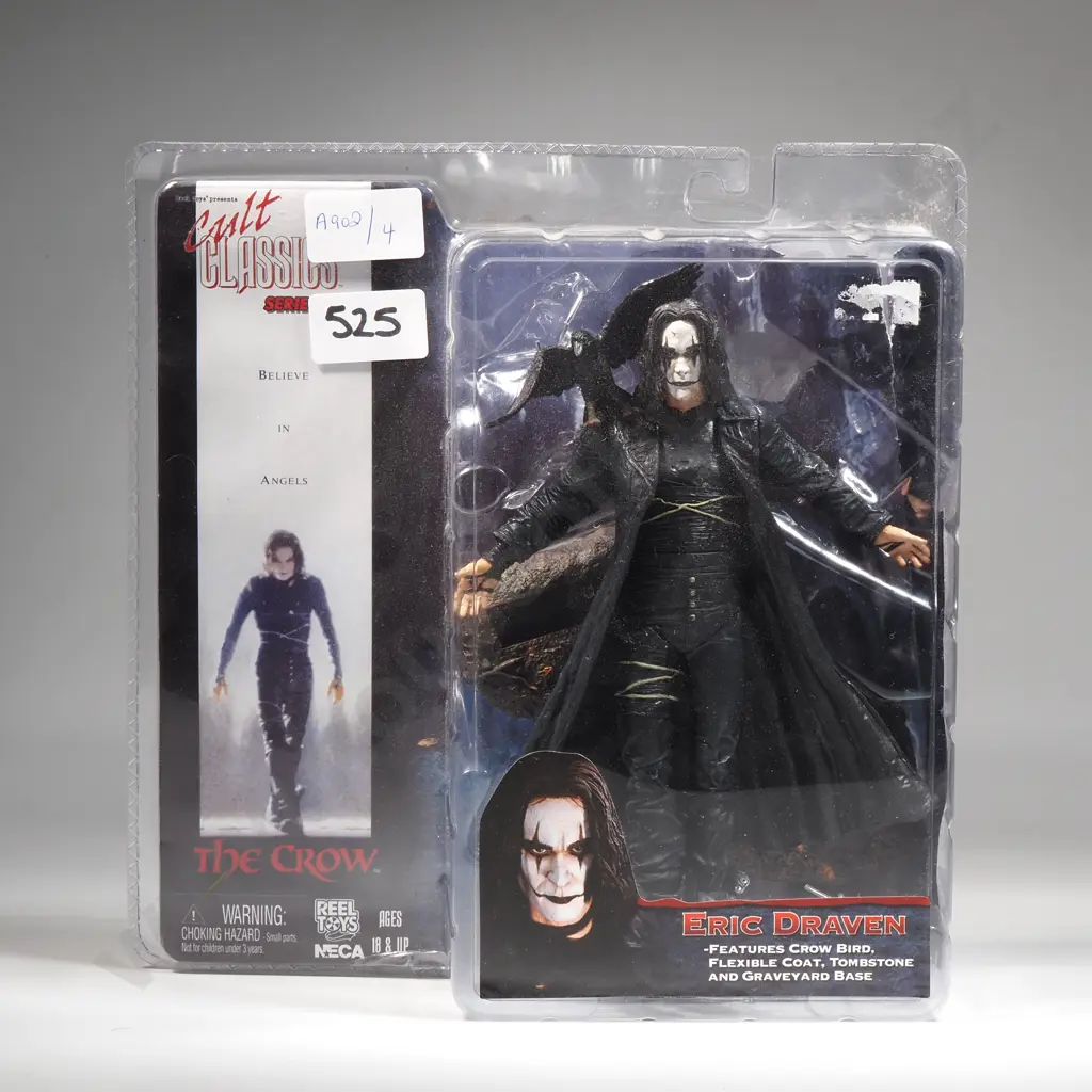 NECA Cult Classics Series 1 The Crow Eric Draven Figure New Sealed Image 1++
