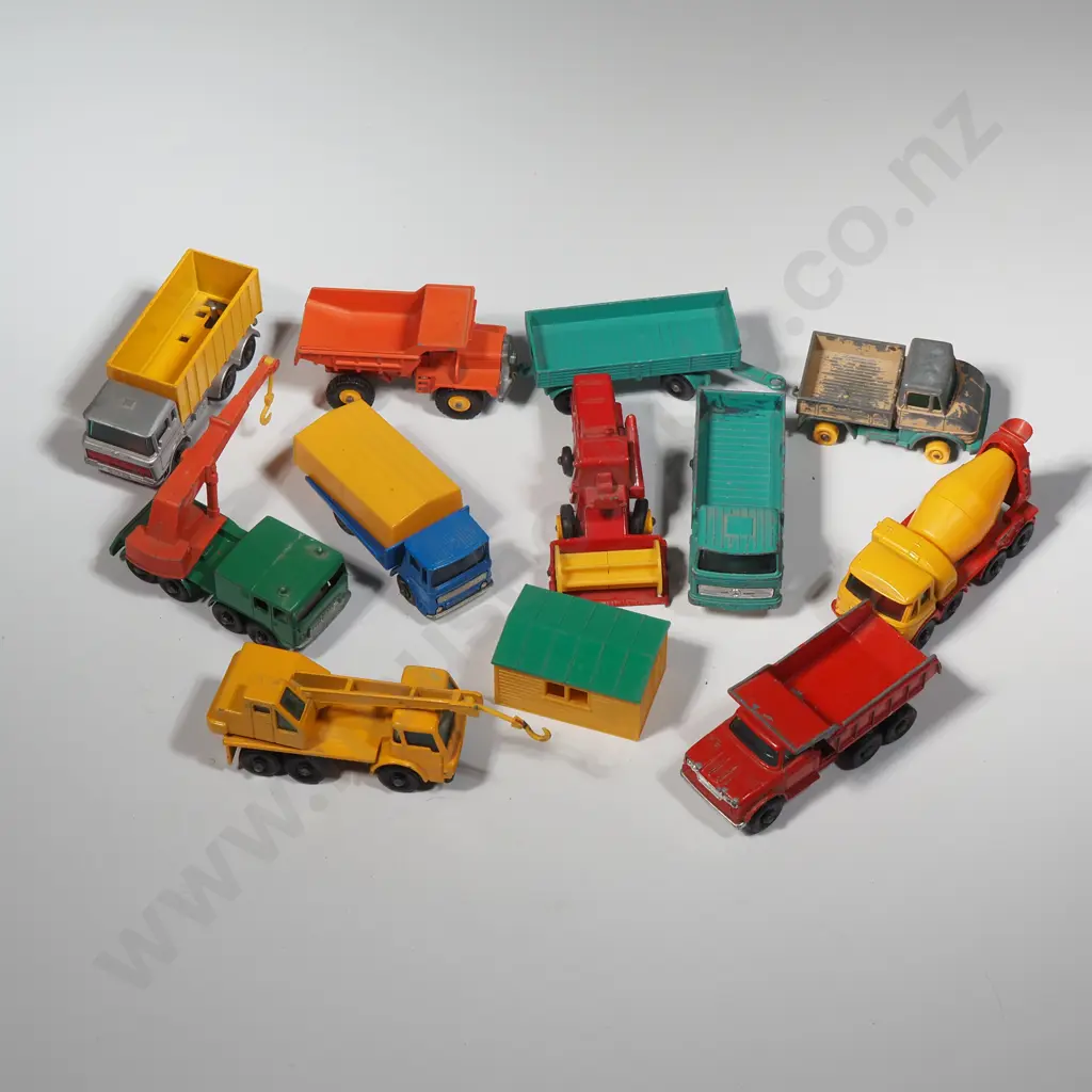 Ten Mactchbox Mixed Fleet of Vehicles Image 1++
