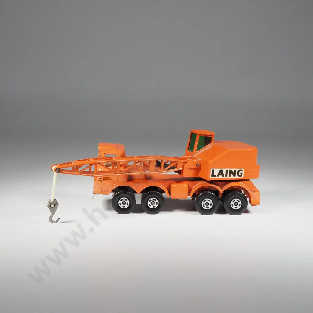 B363 Vintage 1971 Matchbox K12 UK Scammell Mobile Skull Orange Super Kings Image 1++