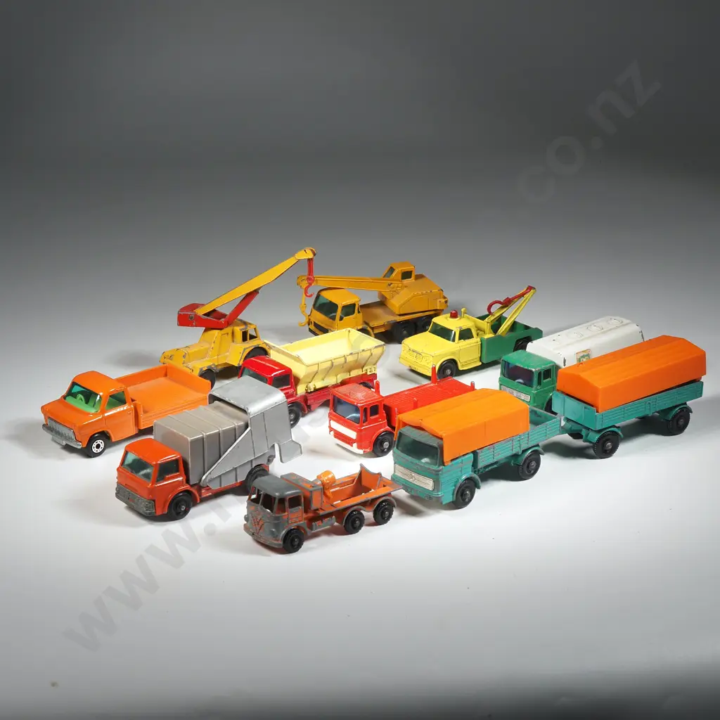 Ten Mixed Fleet Matchbox Vehicles Image 1++