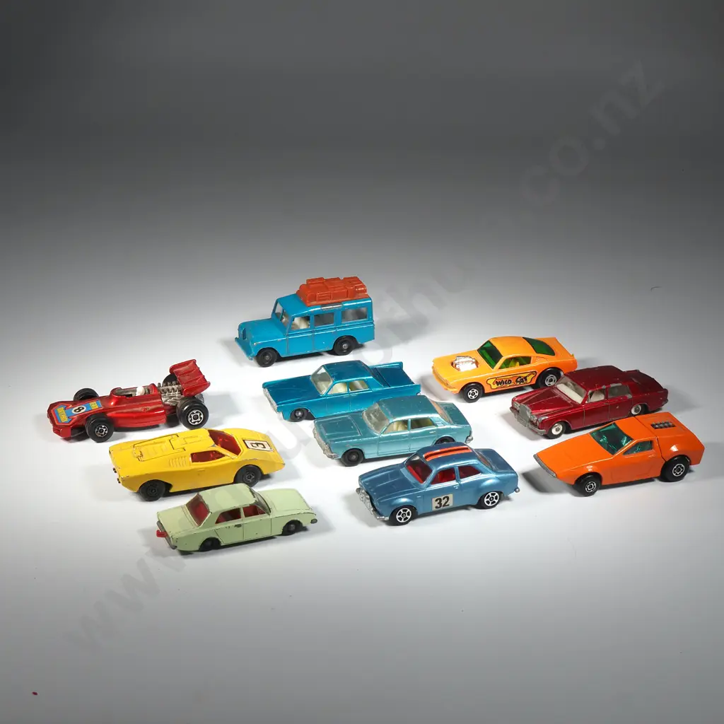 Ten Matchbox Mixed Vehicles Image 1++