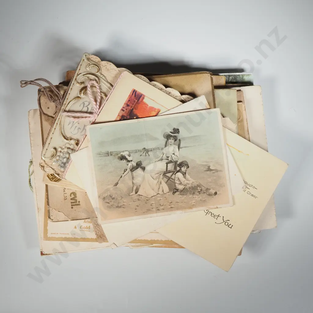 Collection of Vintage Greeting Cards including Christmas Cards & Birthday Card Image 1++