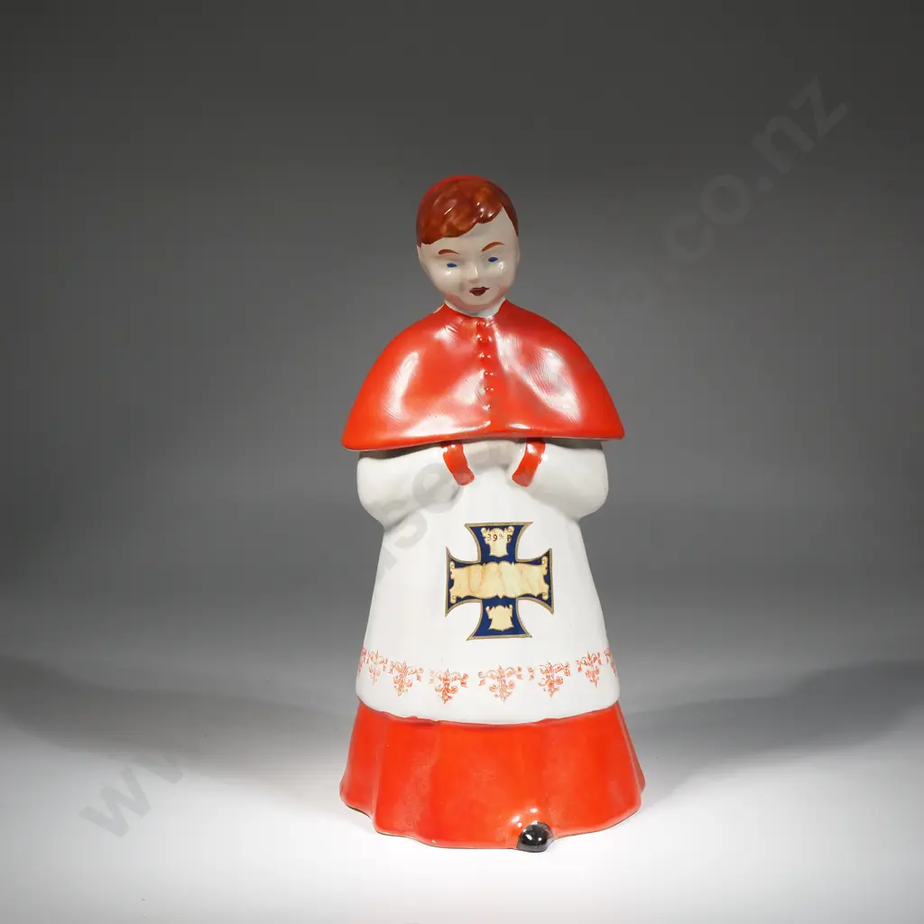 Vintage Labbe Franceious Voiron Choir Boy Decanter. Made In France Image 1++