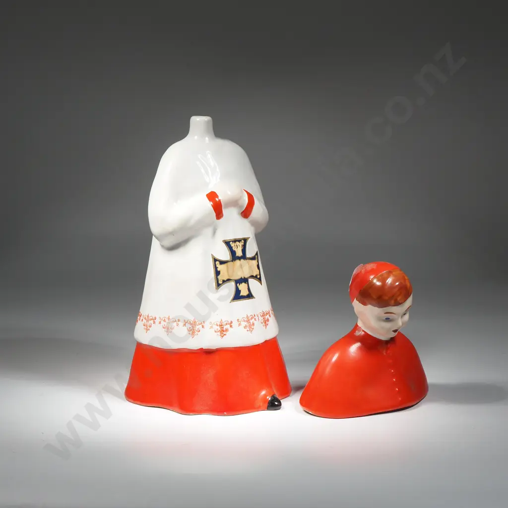 Vintage Labbe Franceious Voiron Choir Boy Decanter. Made In France Image 1++