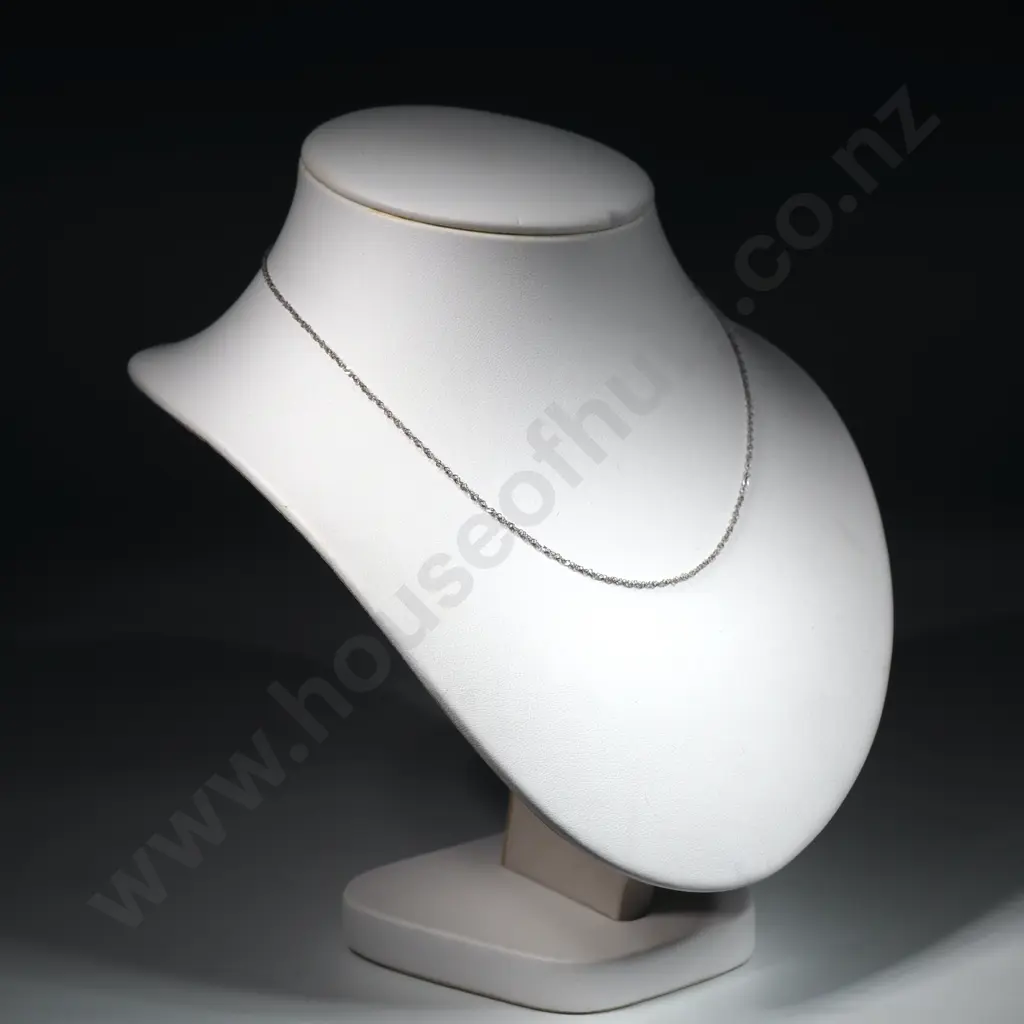 Fine Sterling Silver Rope Twist  Chain Image 1++