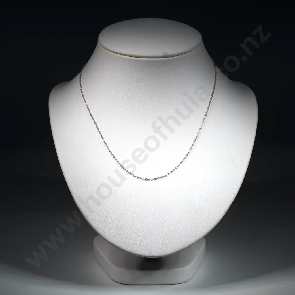 Fine Sterling Silver Cable Link Chain Image 1++