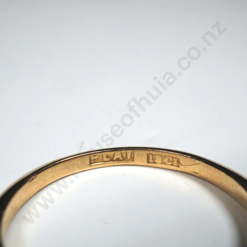 Antique 18ct Gold Solitaire Diamond Ring Image 1++