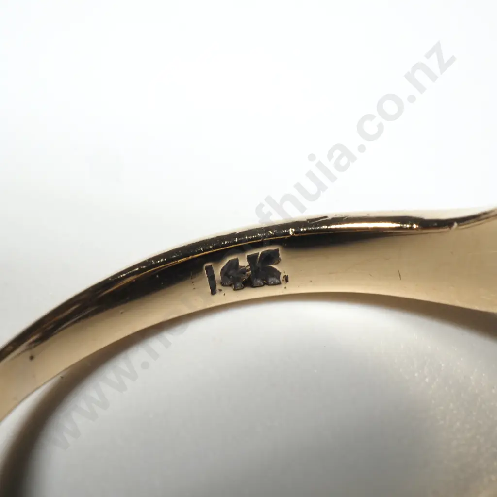 Vintage 14ct Gold Diamond Ring w Valuation for $4,400.00 Image 1++