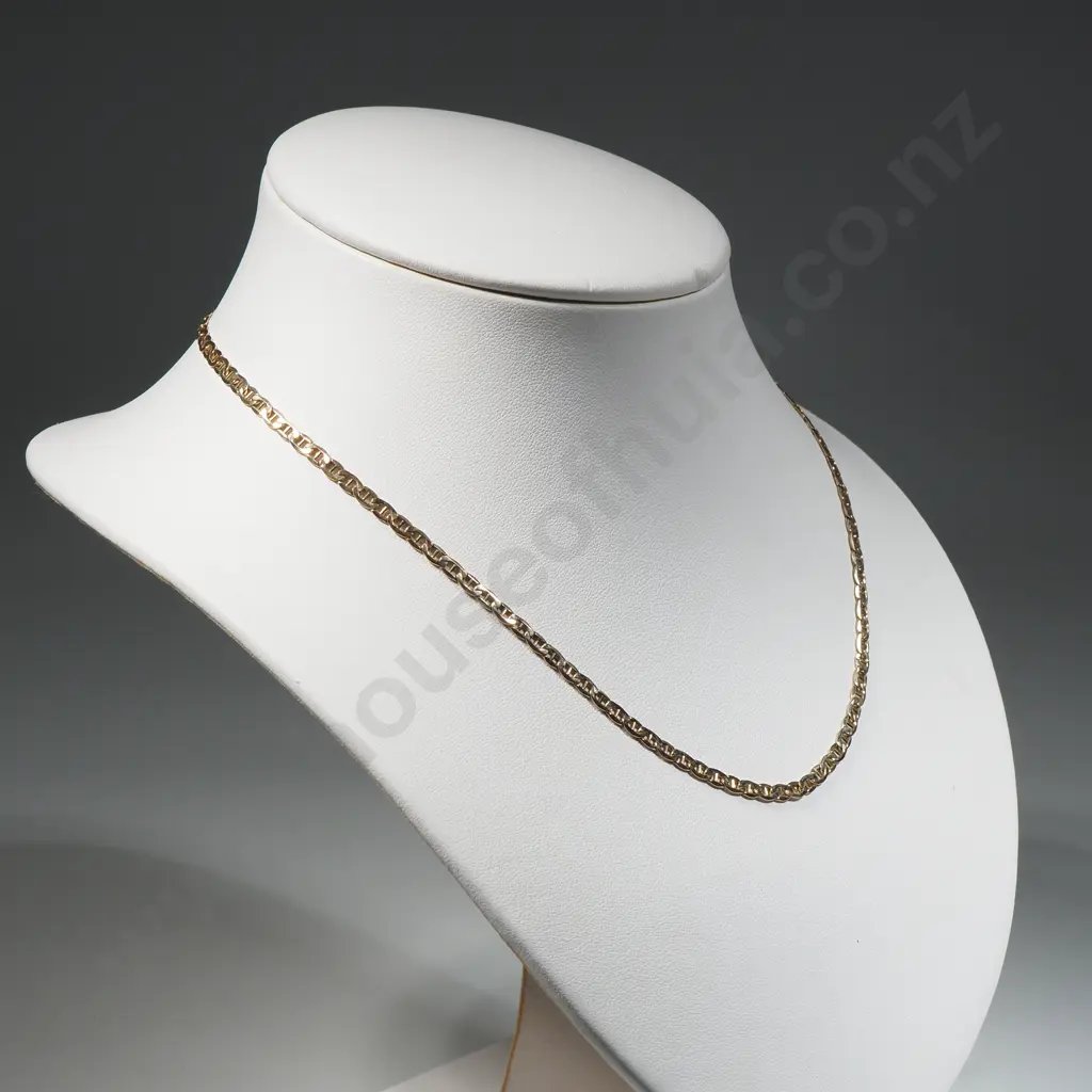 9ct Gold Anchor Link Chain Image 1++