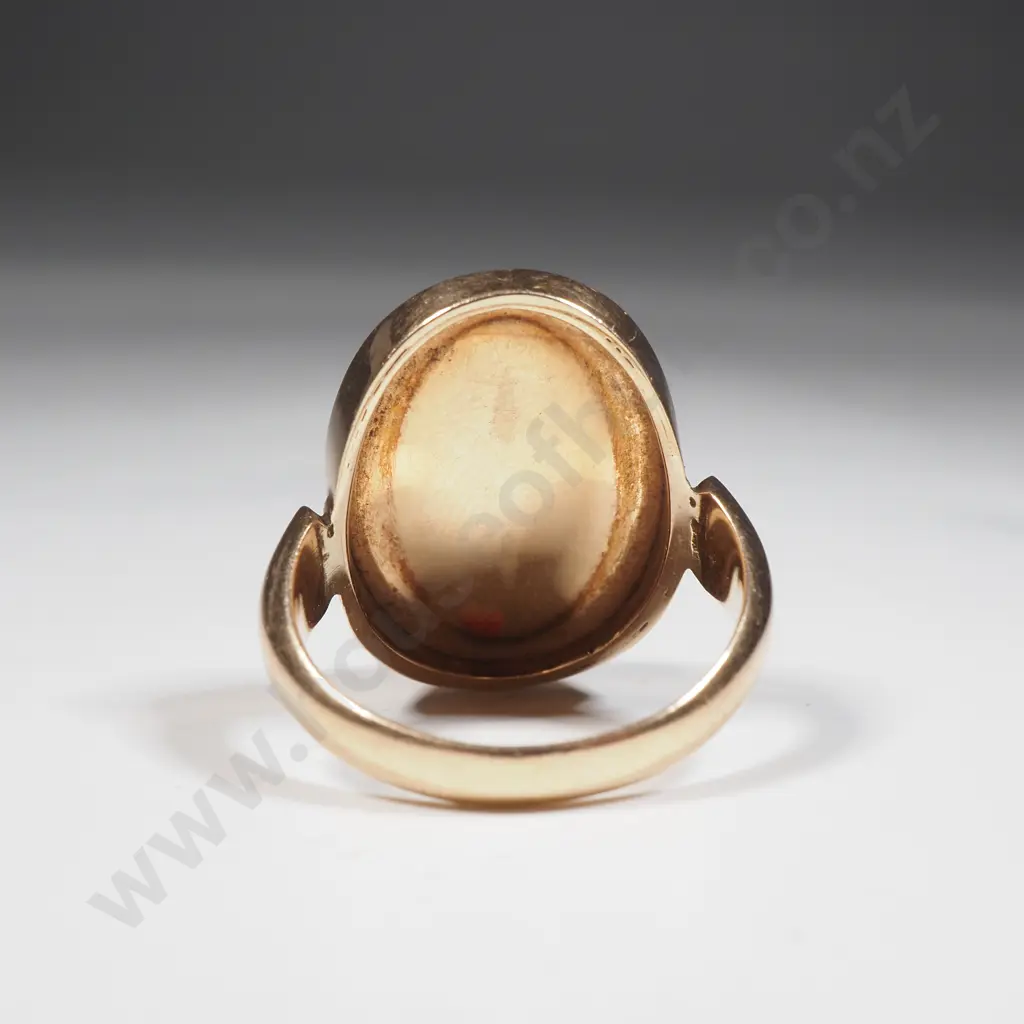 Antique 15ct Gold Cameo Ring Image 1++