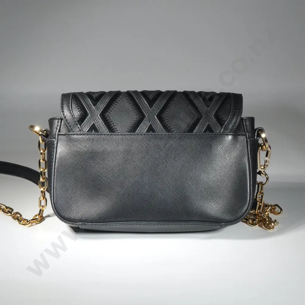 TORY BURCH Robinson Patchwork Mini Chain Shoulder Bag Image 1++