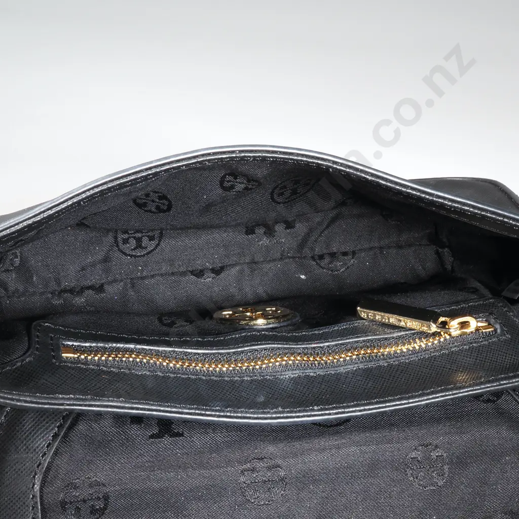 TORY BURCH Robinson Patchwork Mini Chain Shoulder Bag Image 1++