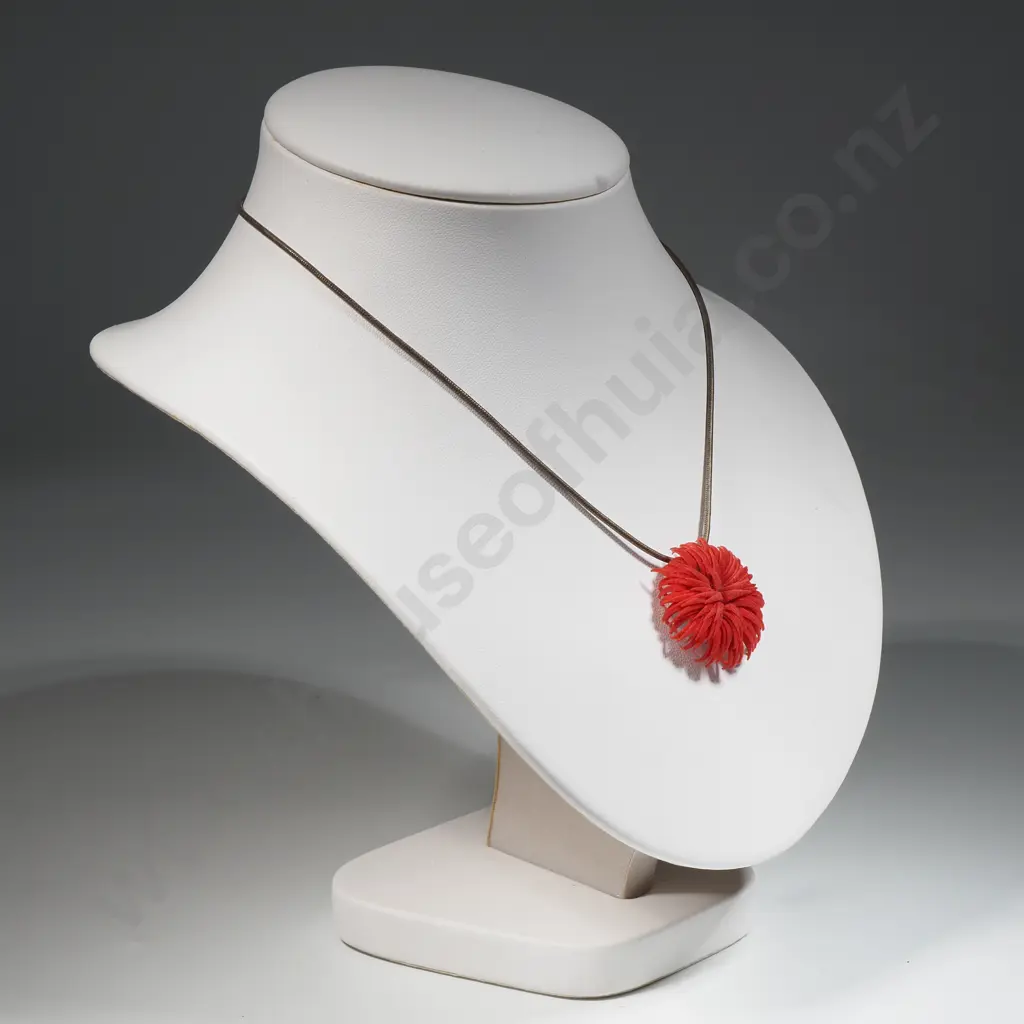 Sterling Silver Chain With Floral Pendant. Vendor Purchased Form Gallery Image 1++