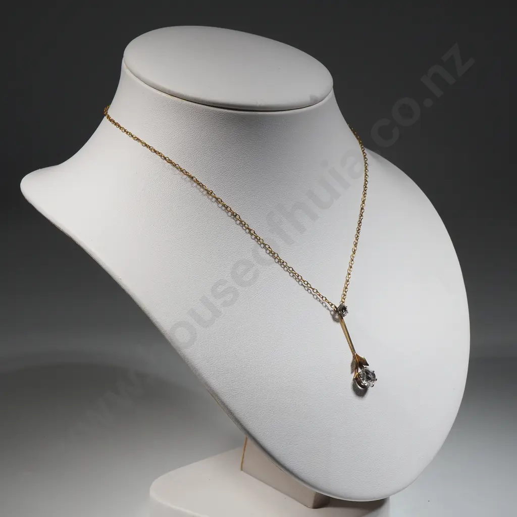 Edwardian Silver Gilt Necklace. Image 1++