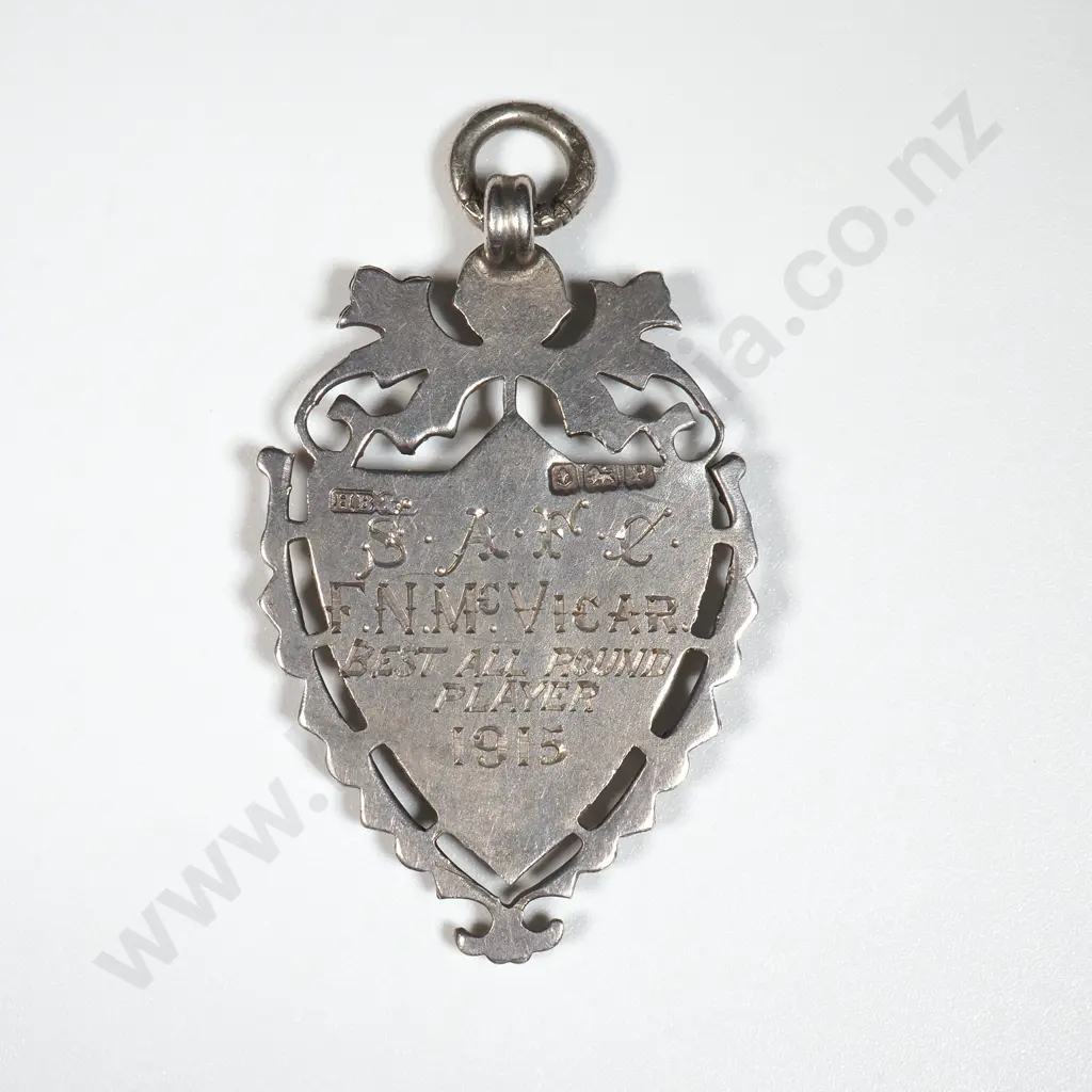 Sterling Silver Prize Fob Image 1++