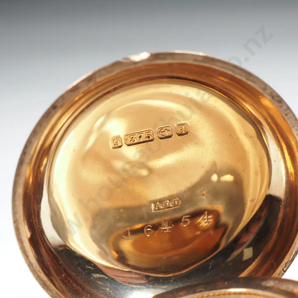 Antique 9ct Gold Sovereign Case Image 1++