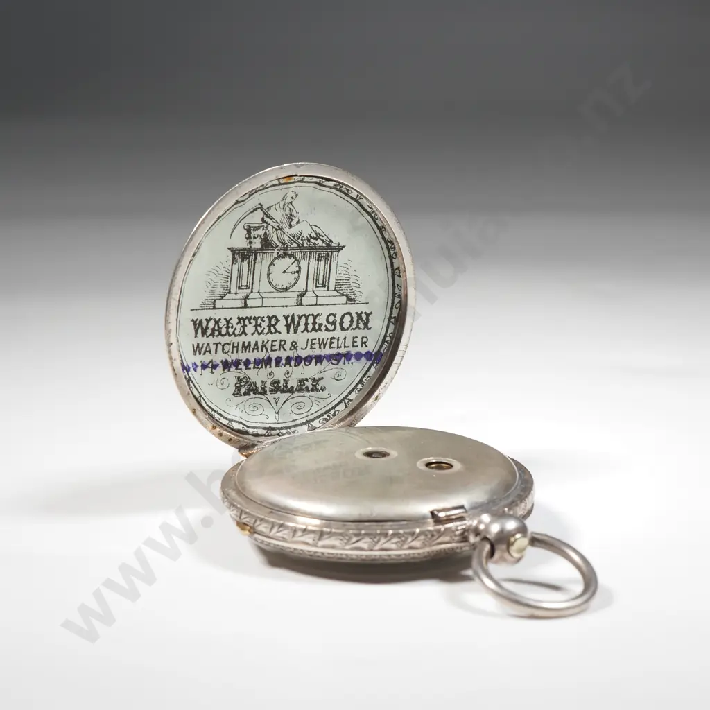 Sterling Silver Pocket Watch - 45 Grams Image 1++