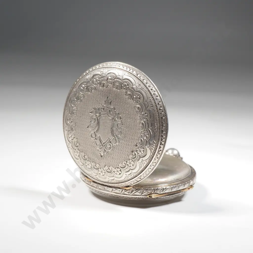 Sterling Silver Pocket Watch - 45 Grams Image 1++