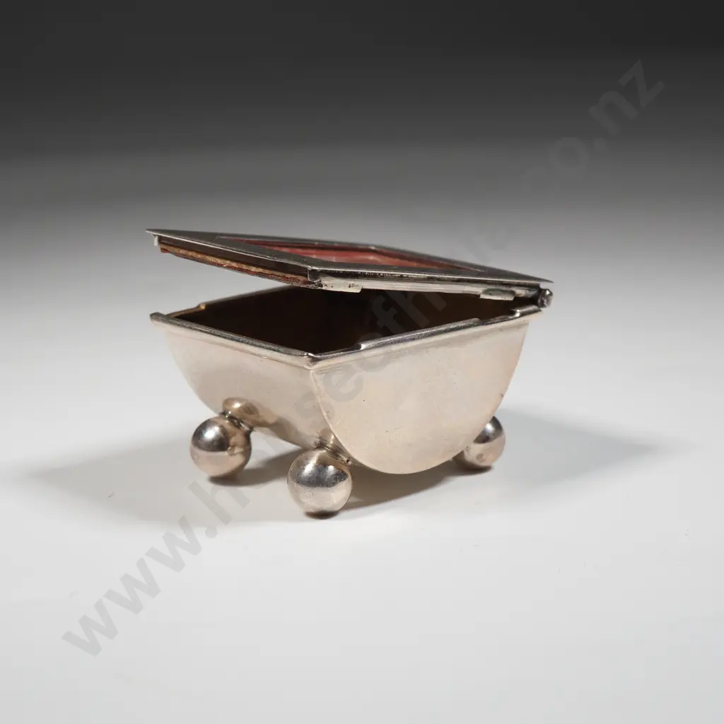 Sterling Silver Stamp Holder - Hallmarked Birmingham 1907  Image 1++