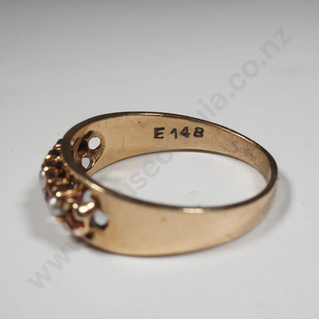 9ct Gold Gem Ring Image 1++