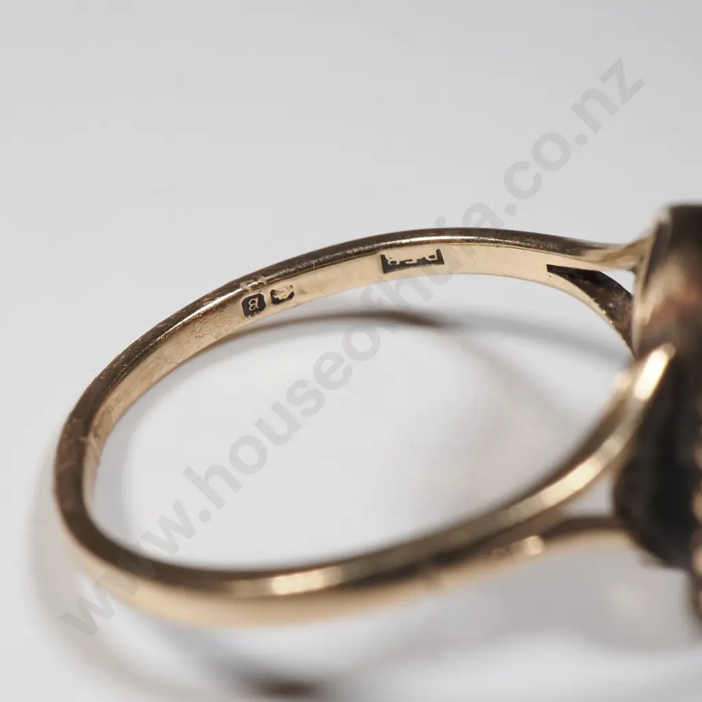 9ct Gold & Gem Ring Image 1++