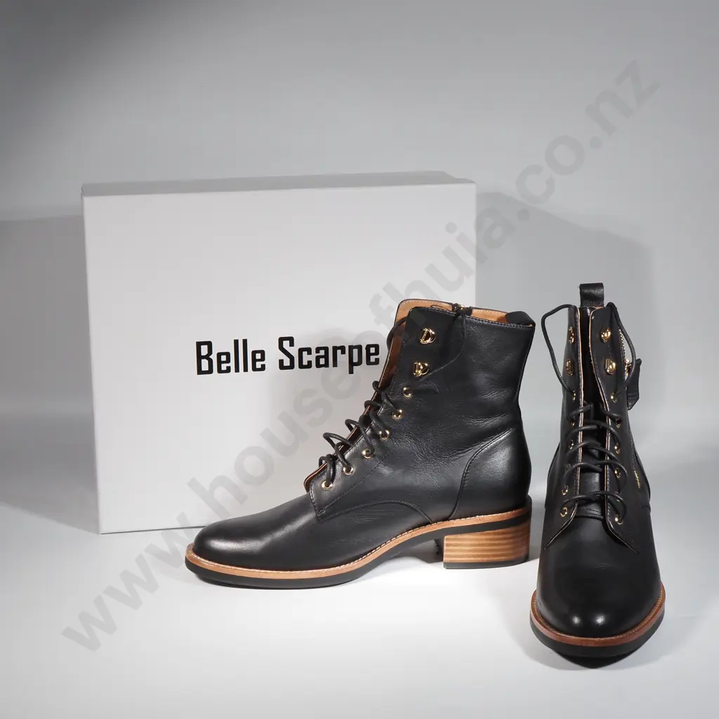 BELLE SCARPE Ravery Black (41) Image 1++