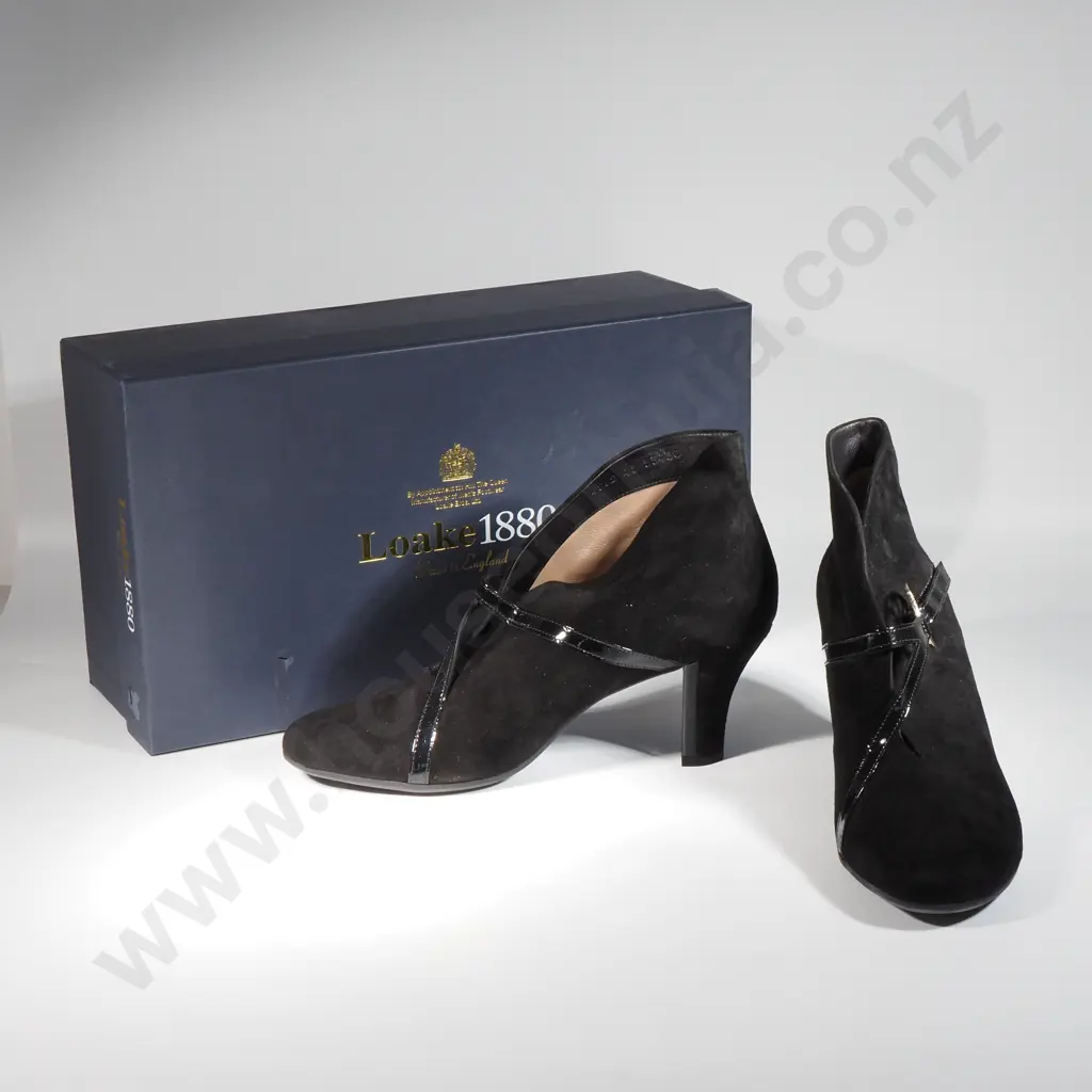 BEAUTIFEEL Dress Boots Belle Black Suede (41) Image 1++