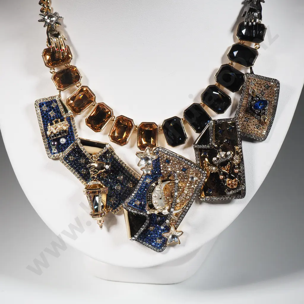 Swarovski Chromacy Necklace -Tarot Collection Image 1++