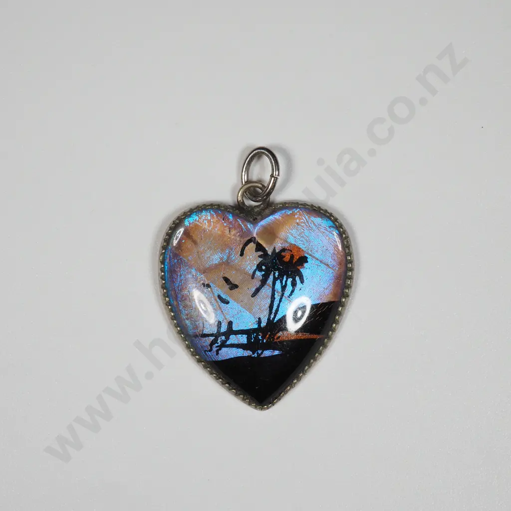 Sterling Silver Butterfly Wing Pendant Image 1++