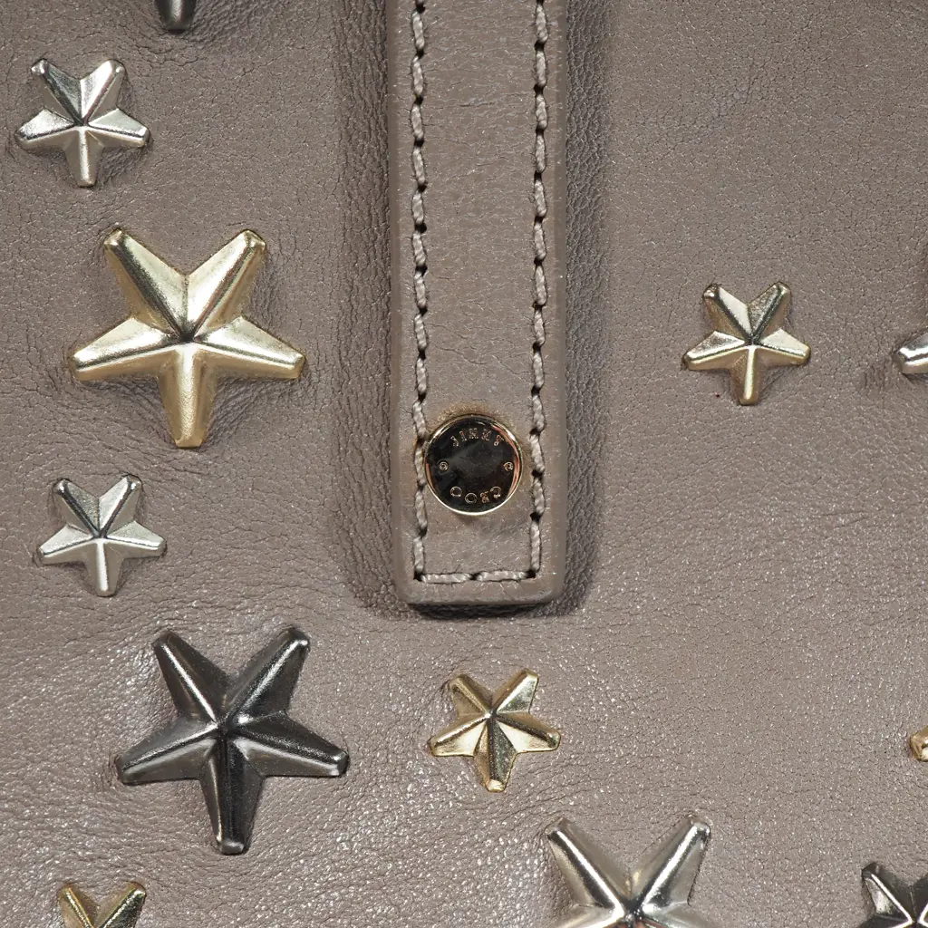 JIMMY CHOO Sasha Star Studded Tote Bag Image 1++