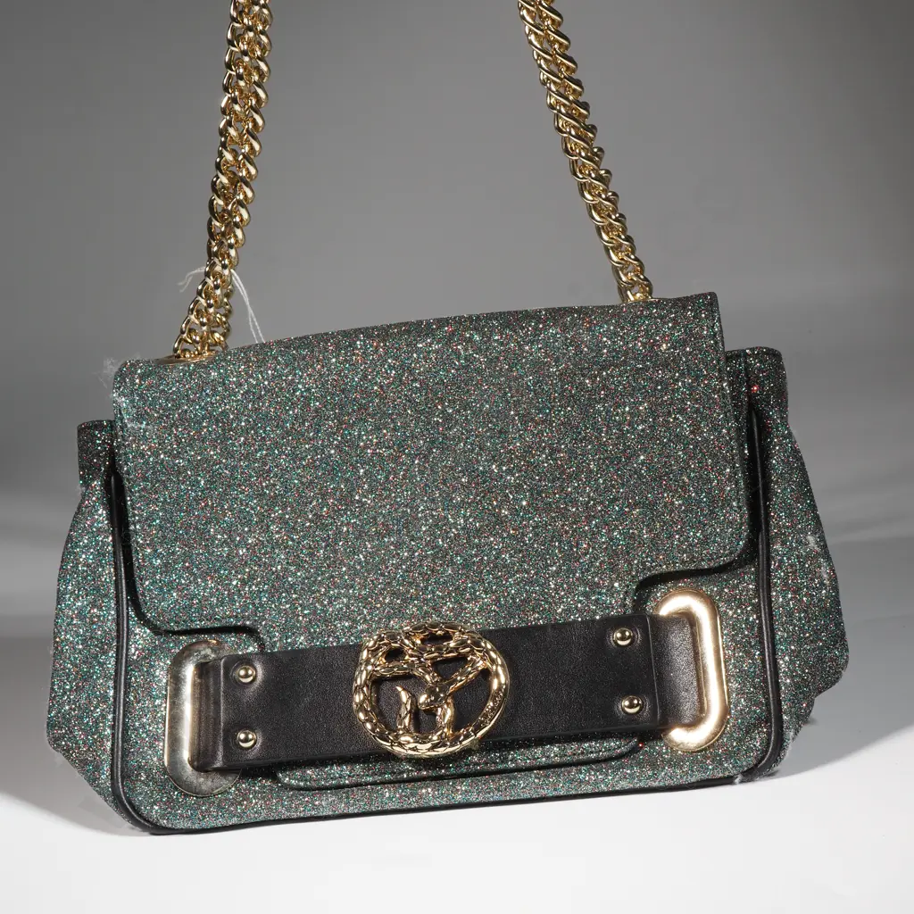JUST CAVALLI Glitter Crossbody Bag Image 1++