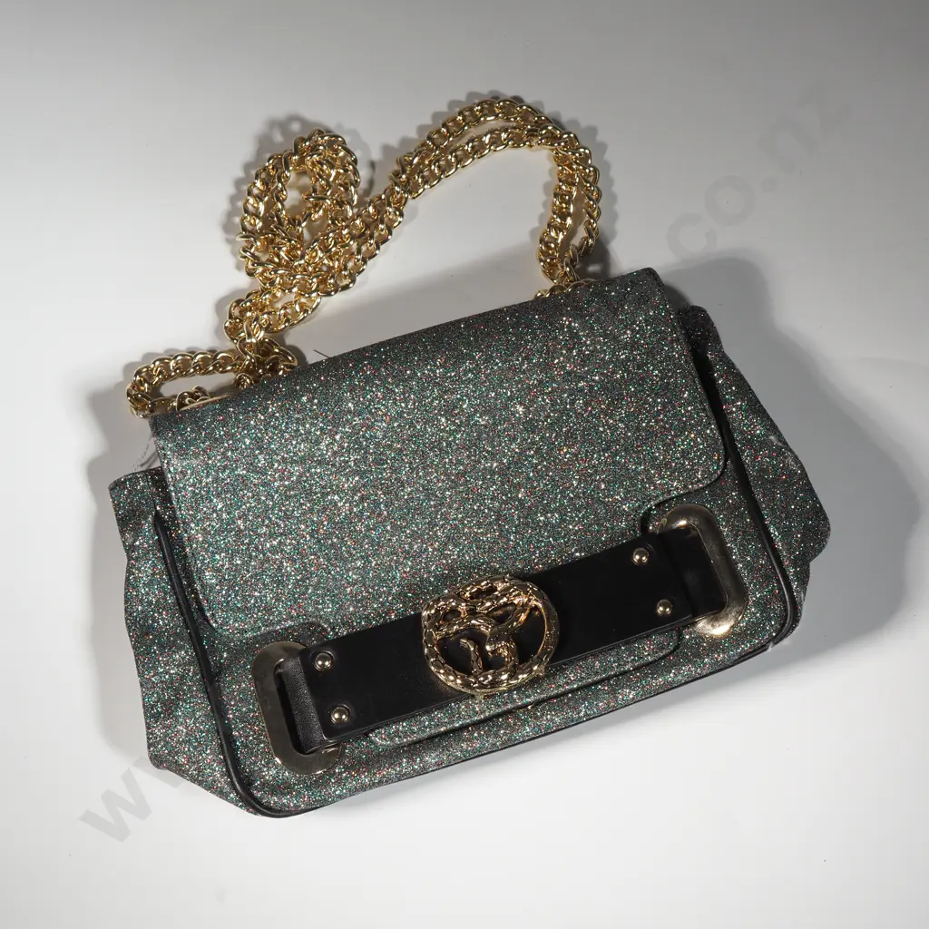 JUST CAVALLI Glitter Crossbody Bag Image 1++