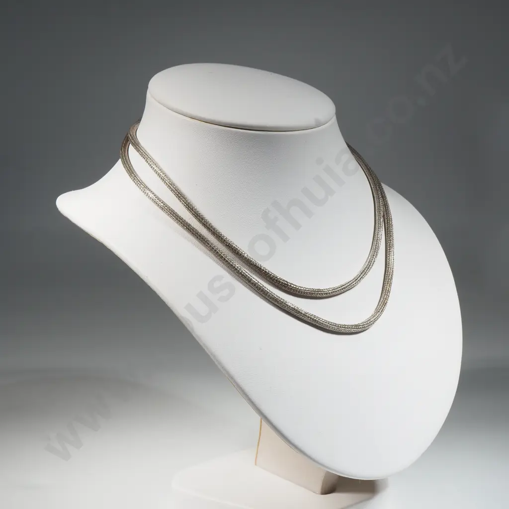 Sterling Silver Snake Chain Necklace Image 1++