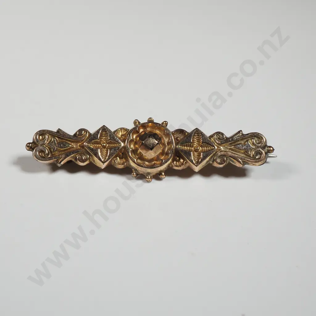 9ct Gold Brooch Image 1++