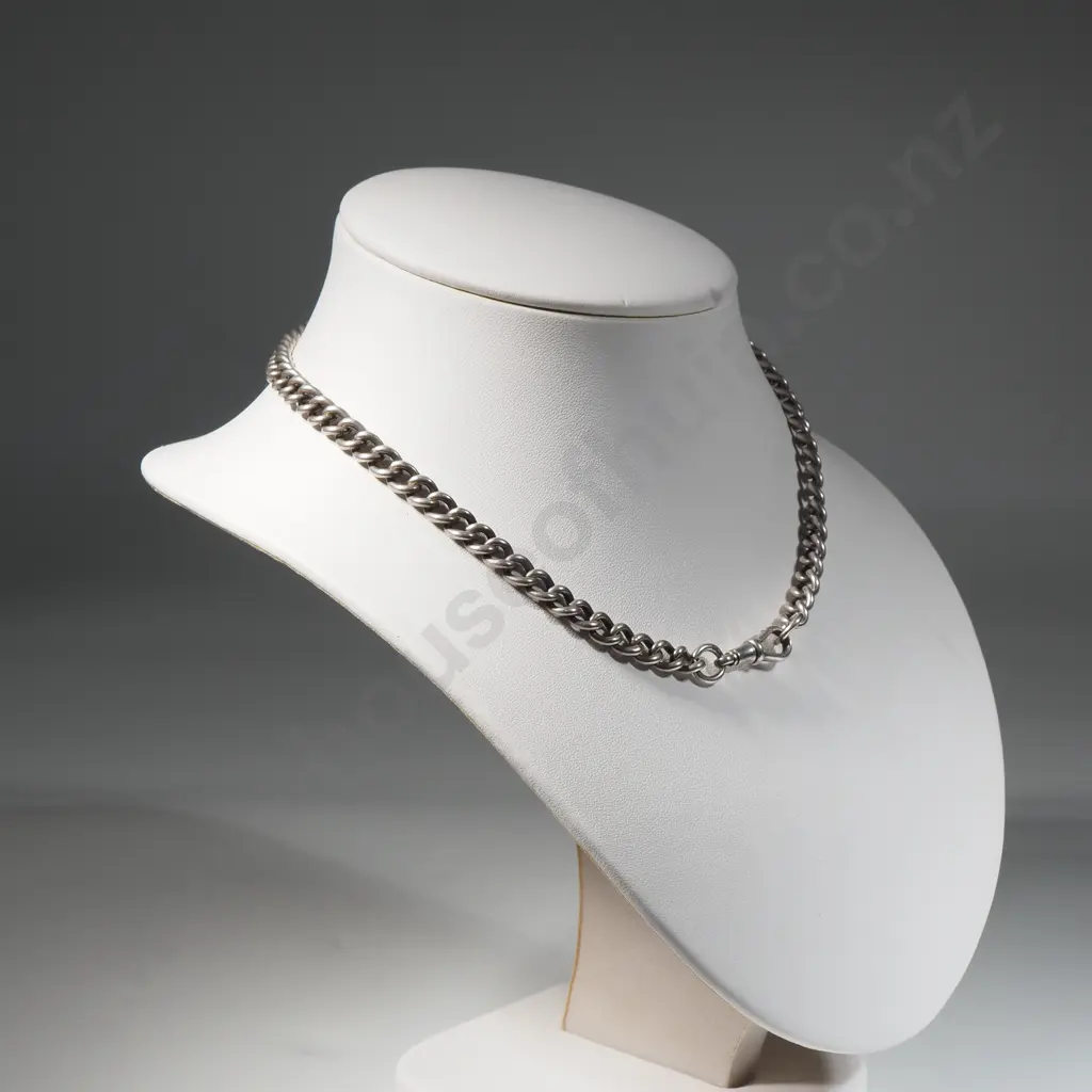 Sterling Silver Fob Chain with Swivel Attachment Image 1++