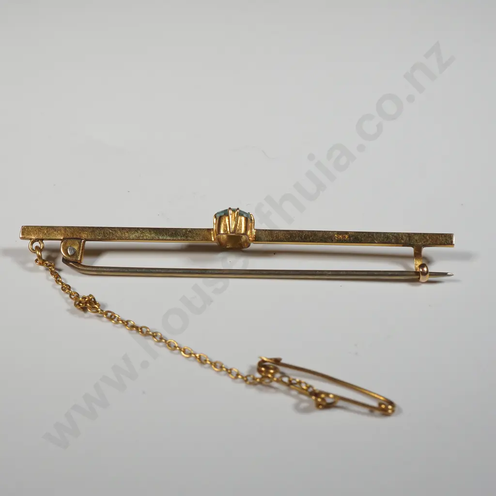 9ct Gold Brooch Image 1++