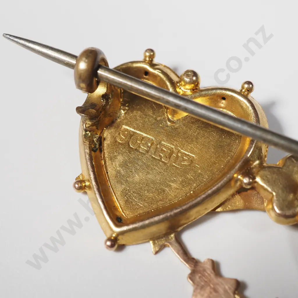 9ct Gold Brooch Image 1++