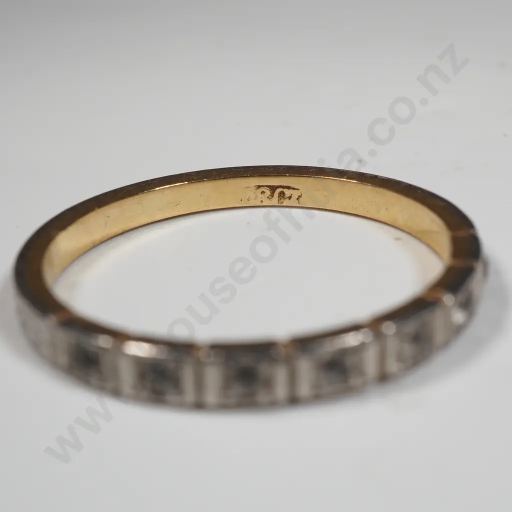 18ct Gold Gem Ring Image 1++