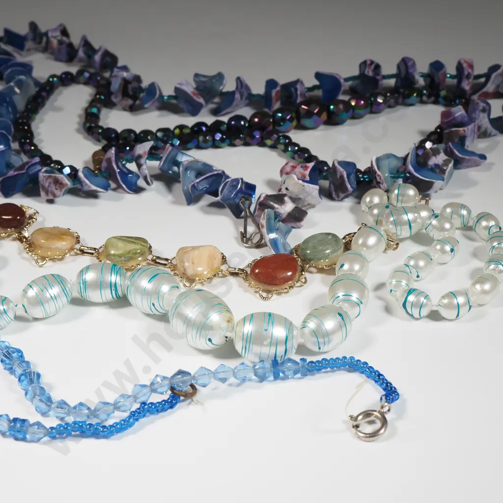 Assorted Bead Necklaces Image 1++