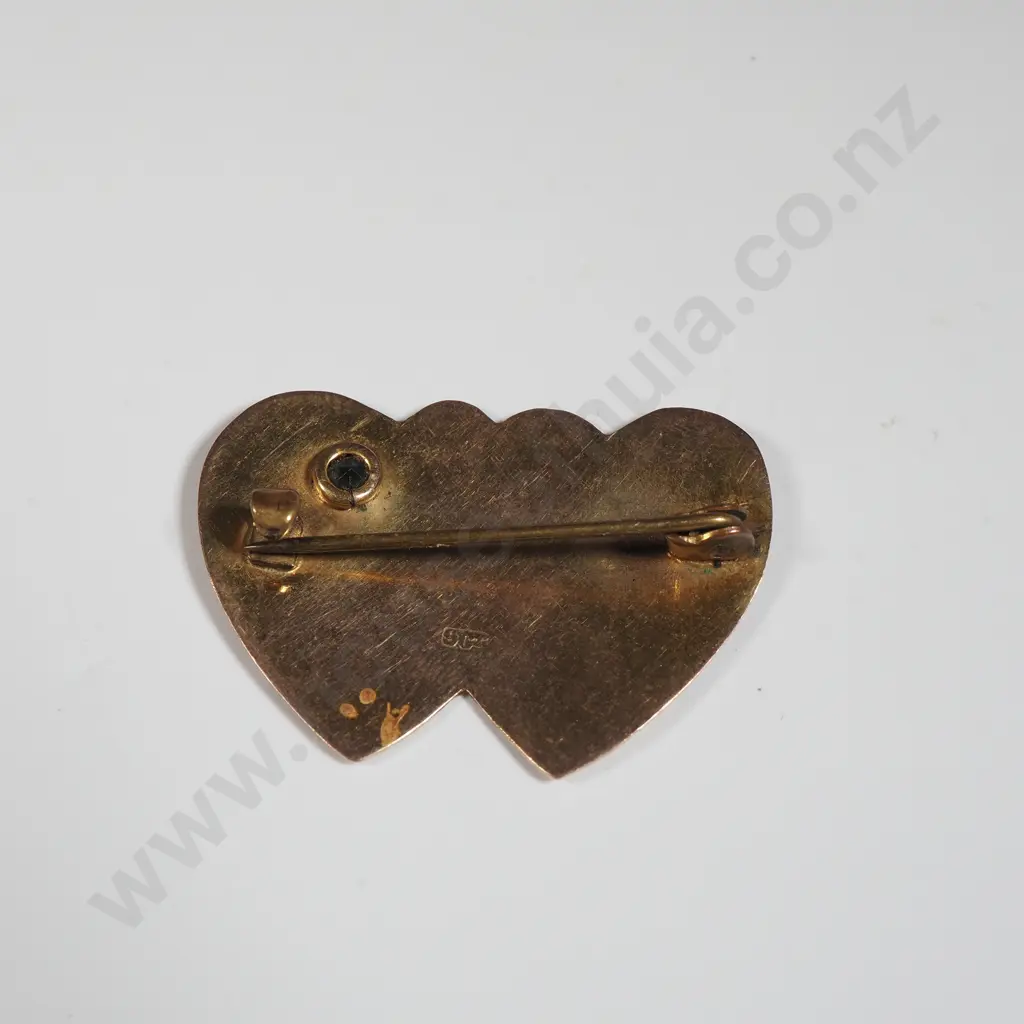 9ct Gold Brooch Image 1++