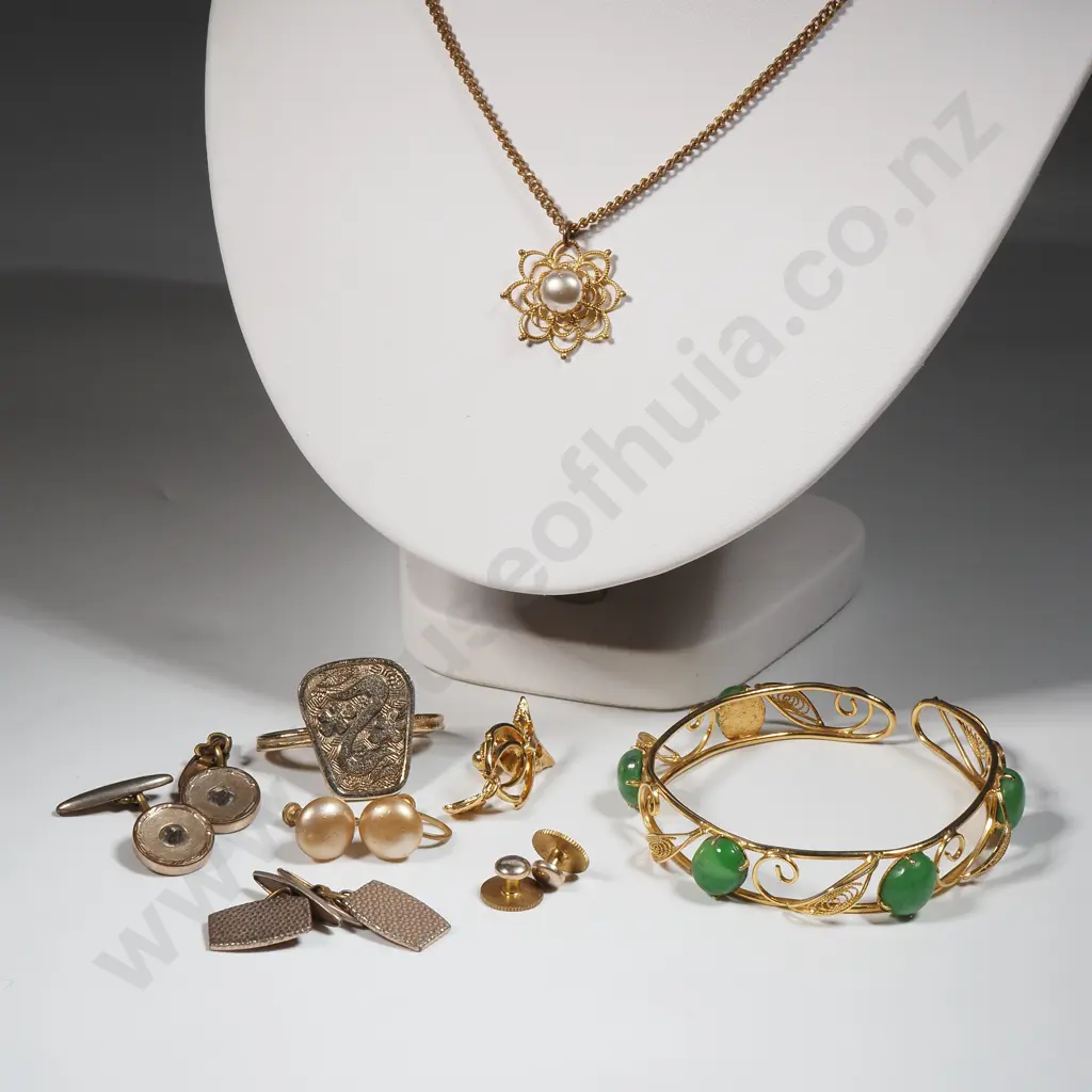 Assorted Gold Plate & Rolled Gold Items  Image 1++