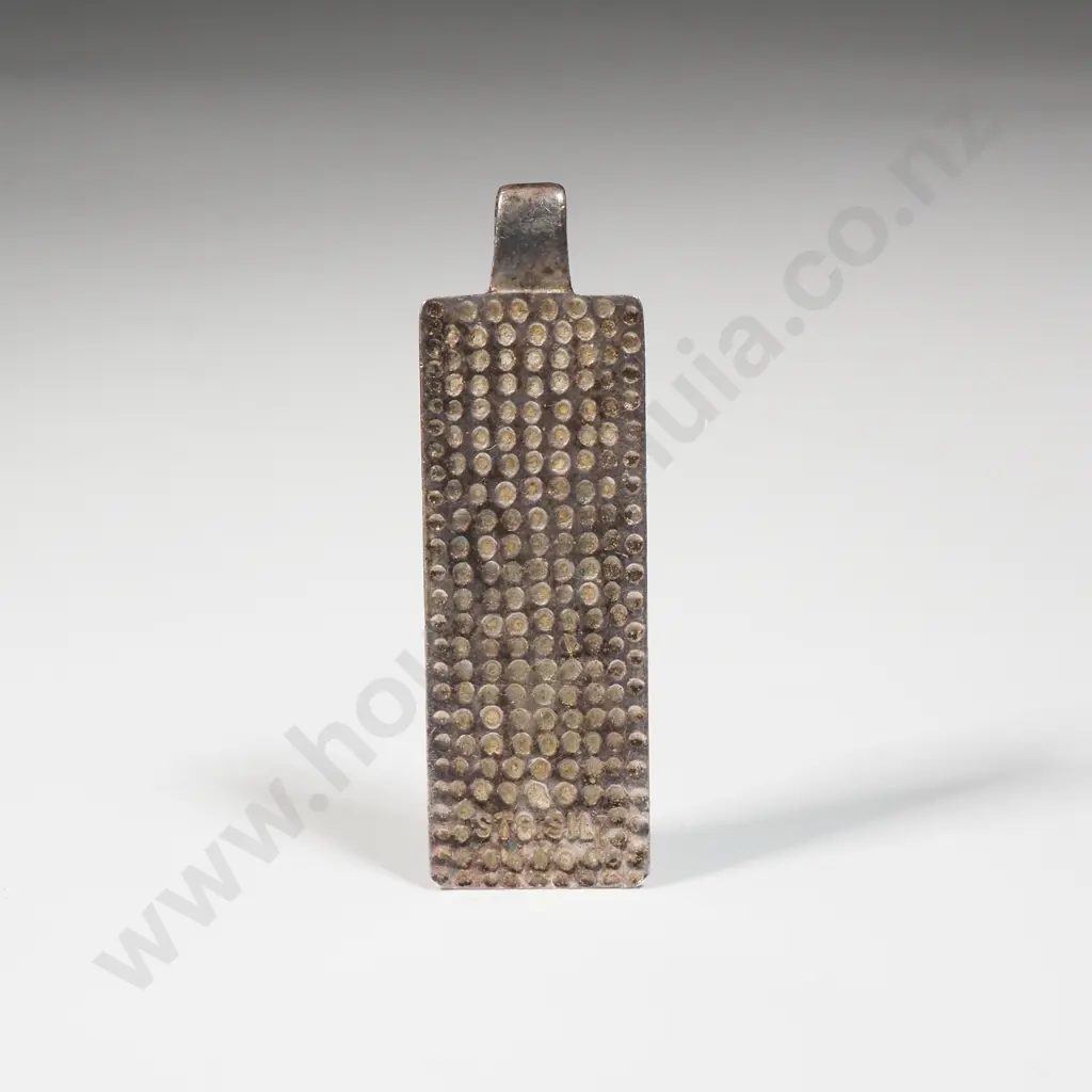 Sterling Silver Ingot with Assay Marks  Image 1++