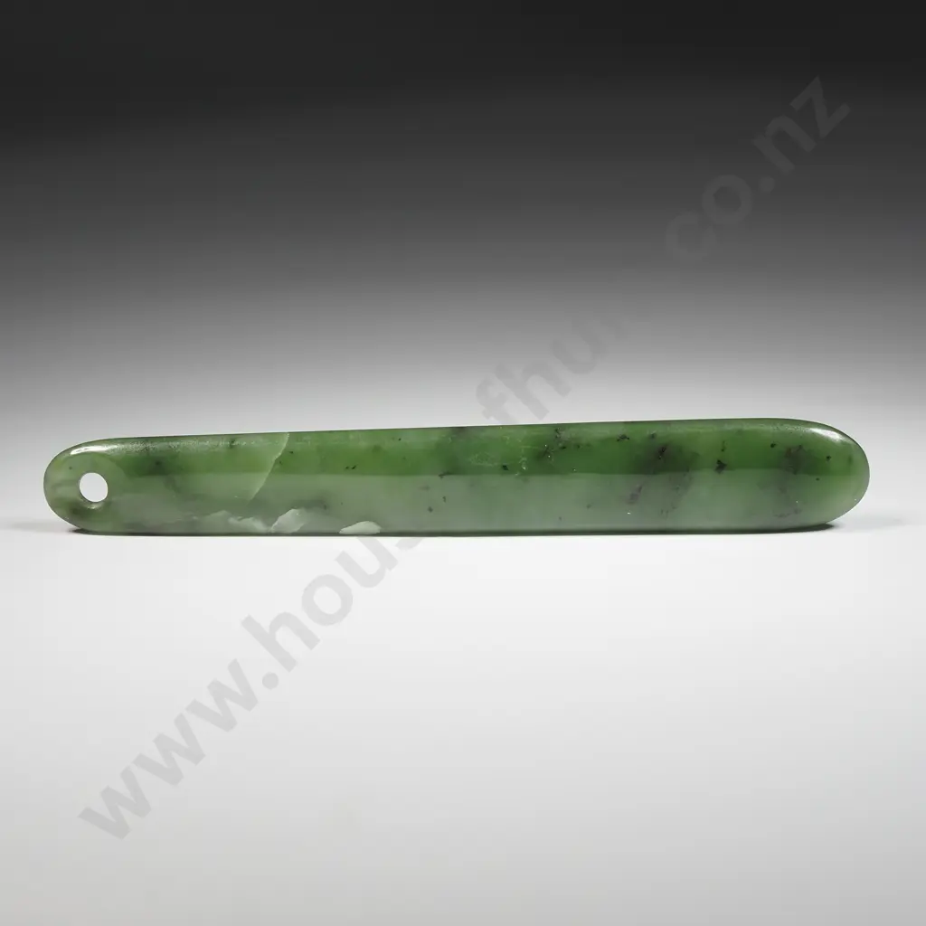 Exquisite Large Greenstone Pendant  Image 1++