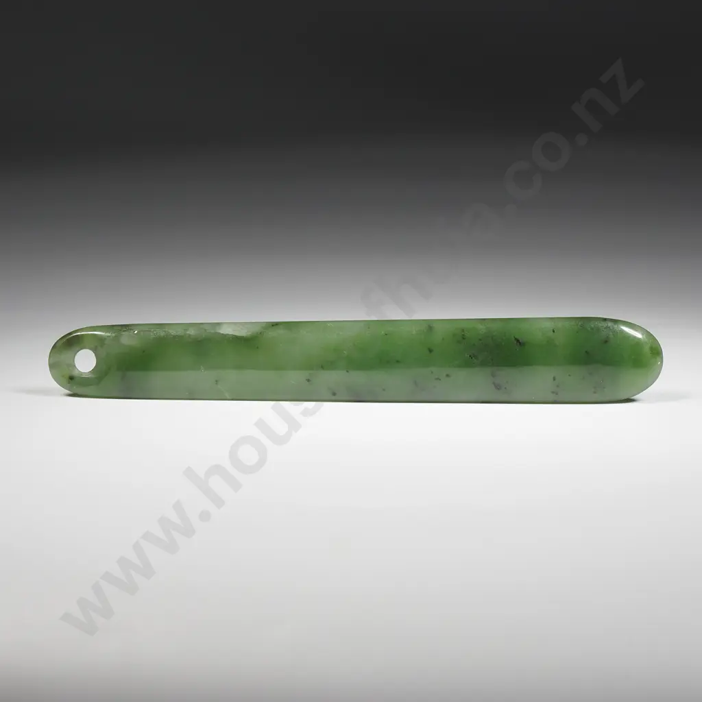 Exquisite Large Greenstone Pendant  Image 1++