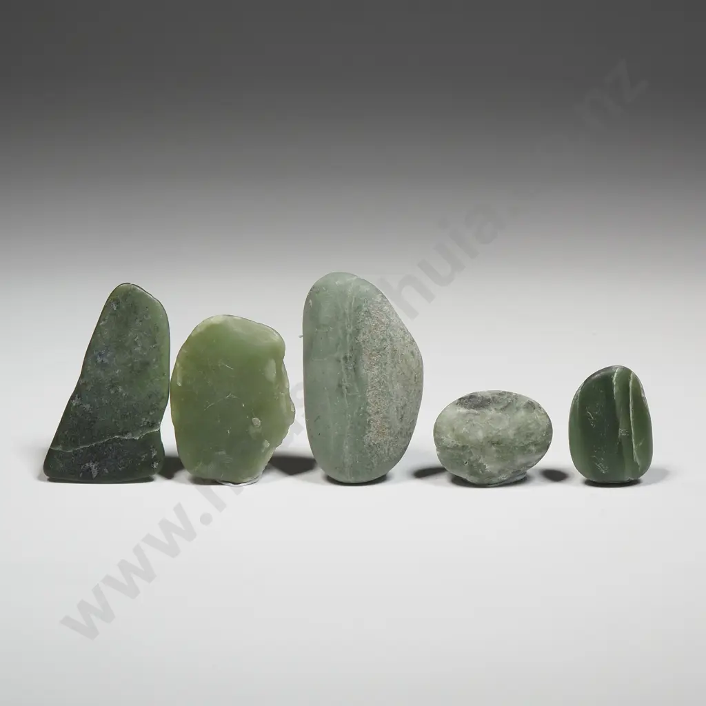 Five Pieces of Greenstone Image 1++