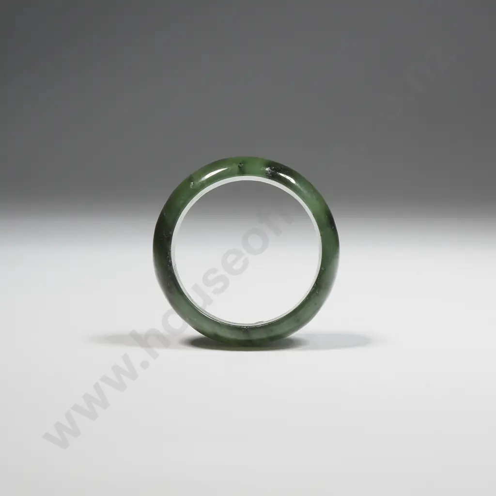 Solid Greenstone Ring Image 1++